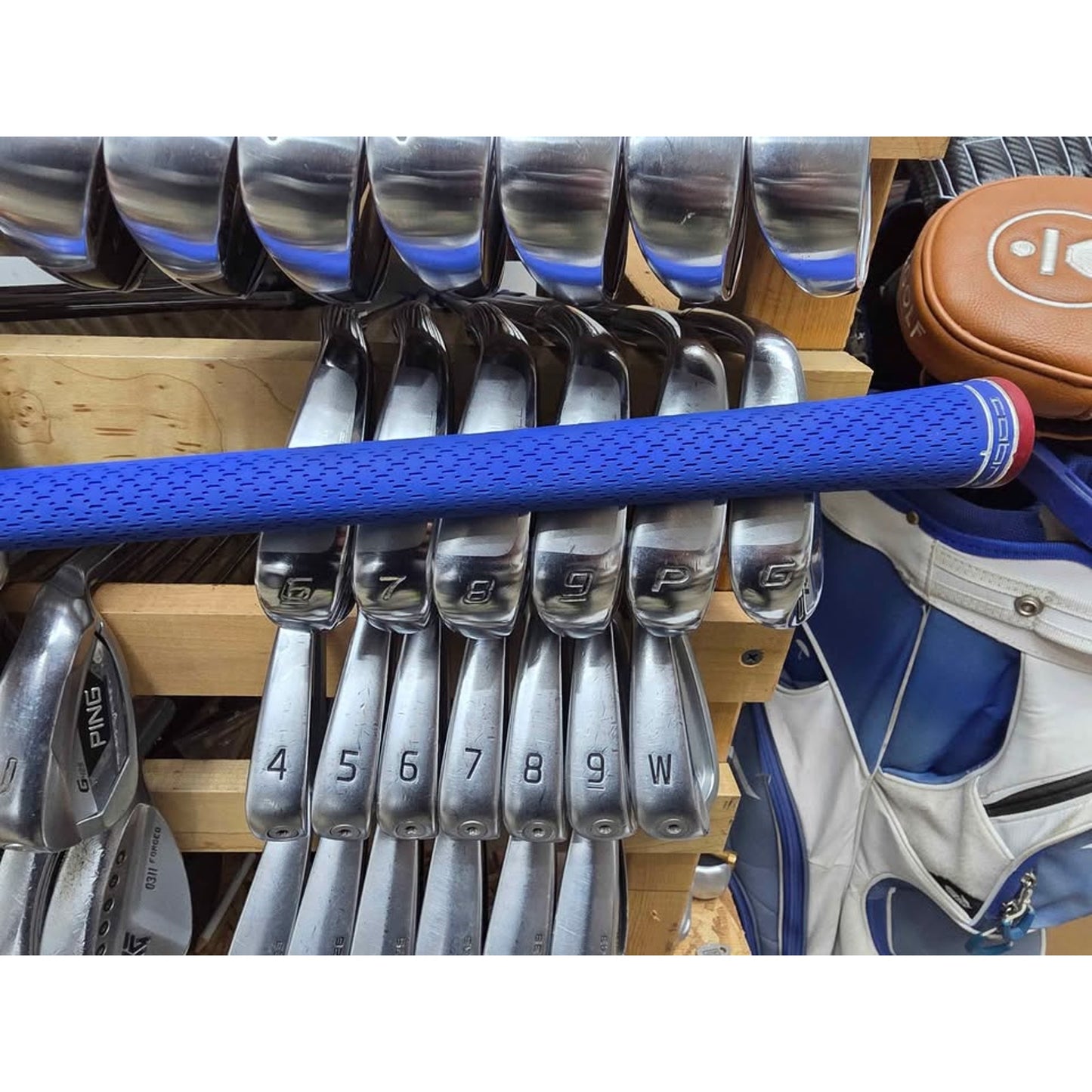 Cobra KING F7 One Length Iron Set 5-PW & GW Stiff Flex Fujikura Pro 63i Right Hand – Good Condition
