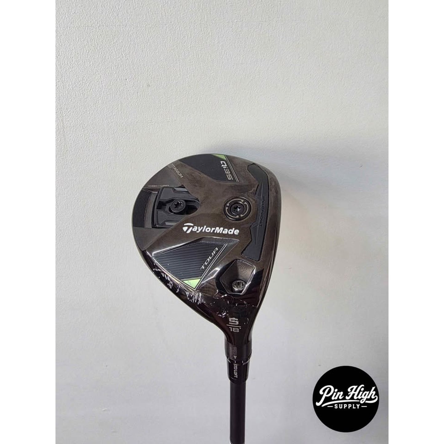 TaylorMade Qi35 Tour Titanium 5 Wood | Mitsubishi Kai'li FW 75S Stiff Graphite Shaft | Right-Handed | Great