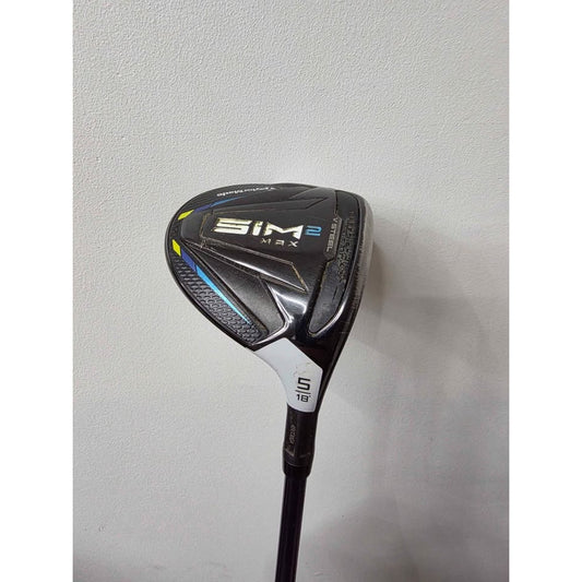 TaylorMade SIM2 MAX 5 Wood 18° Regular Flex Fujikura Ventus Blue FW 5 Right Hand – Good Condition