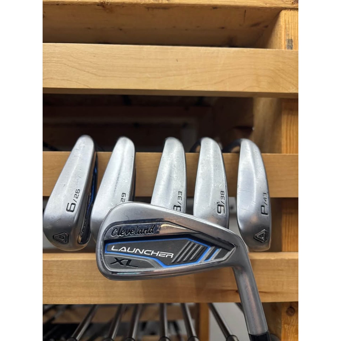 Cleveland Launcher XL Iron Set 5-PW Stiff Flex Project X Catalyst 60 6.0 Right Hand – Good Condition