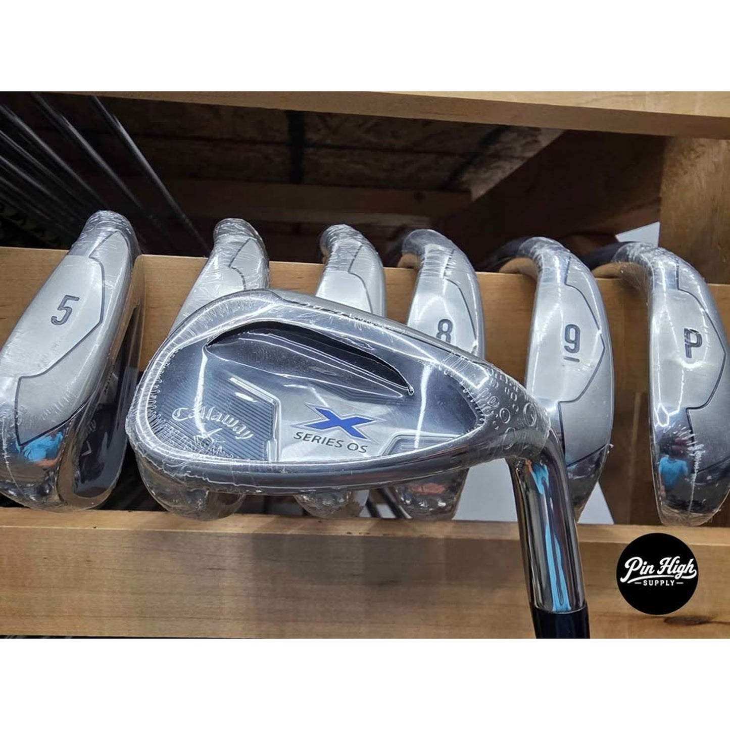 Callaway X Series OS Iron Set 5-PW & AW | Uniflex Steel Shafts | Right-Handed | New
