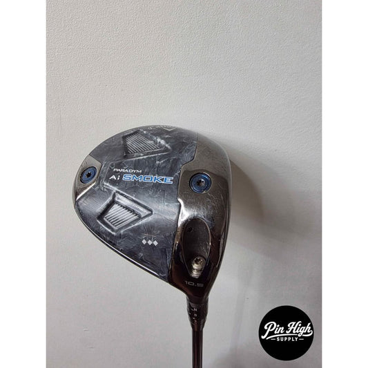 Callaway Paradym Ai Smoke Triple Diamond 10.5° Driver | Project X HZRDUS Smoke RDX 60G 6.0 Stiff Graphite Shaft | Right-Handed | Good