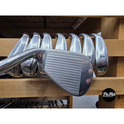 Callaway Rogue ST MAX OS Iron Set 4-PW, AW | Mixed Regular Flex Shafts | Right-Handed | Like New
