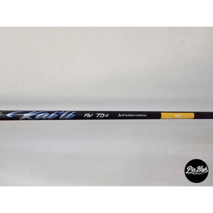 TaylorMade Qi35 Tour Titanium 5 Wood | Mitsubishi Kai'li FW 75S Stiff Graphite Shaft | Right-Handed | Great