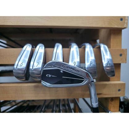 TaylorMade Qi Iron Set 5-PW & AW Regular Flex Fujikura Ventus Blue TR 6 Right Hand – Like New
