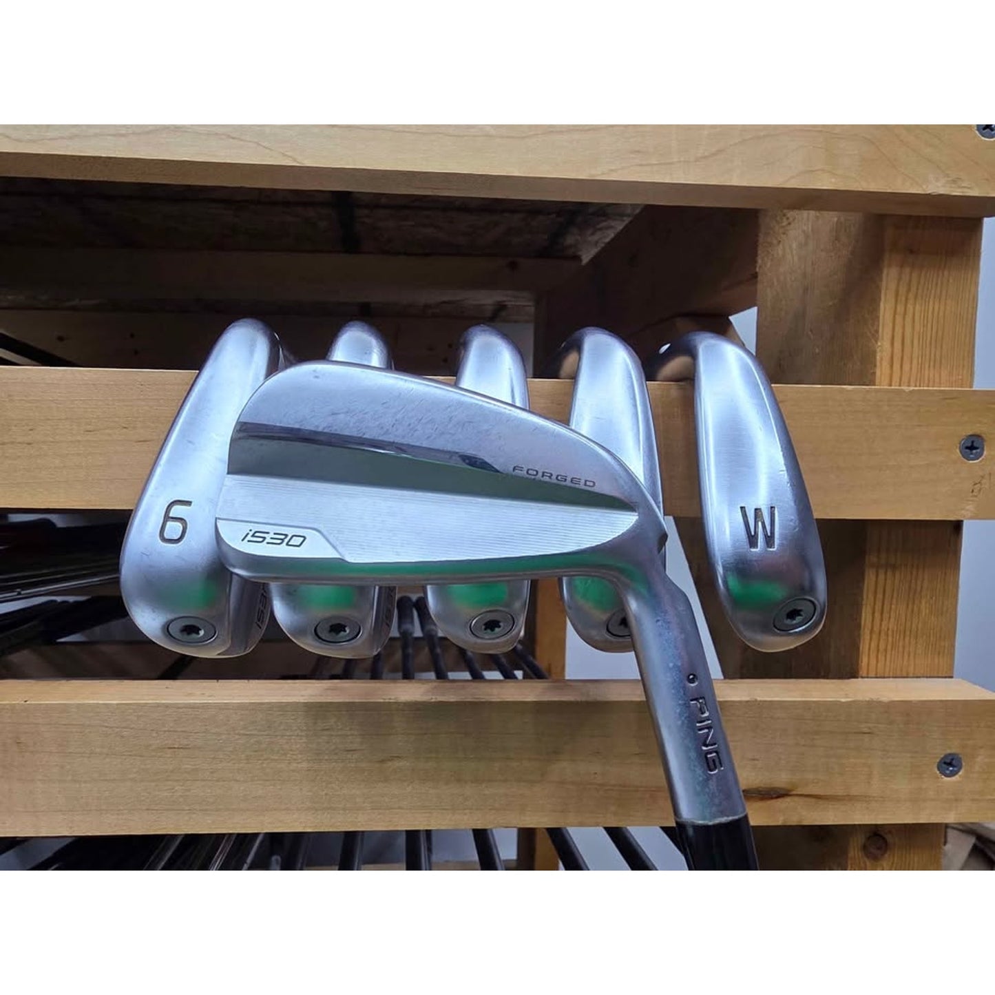 Ping i530 5-PW Steel Fiber FC 80 F3 Reg Flex