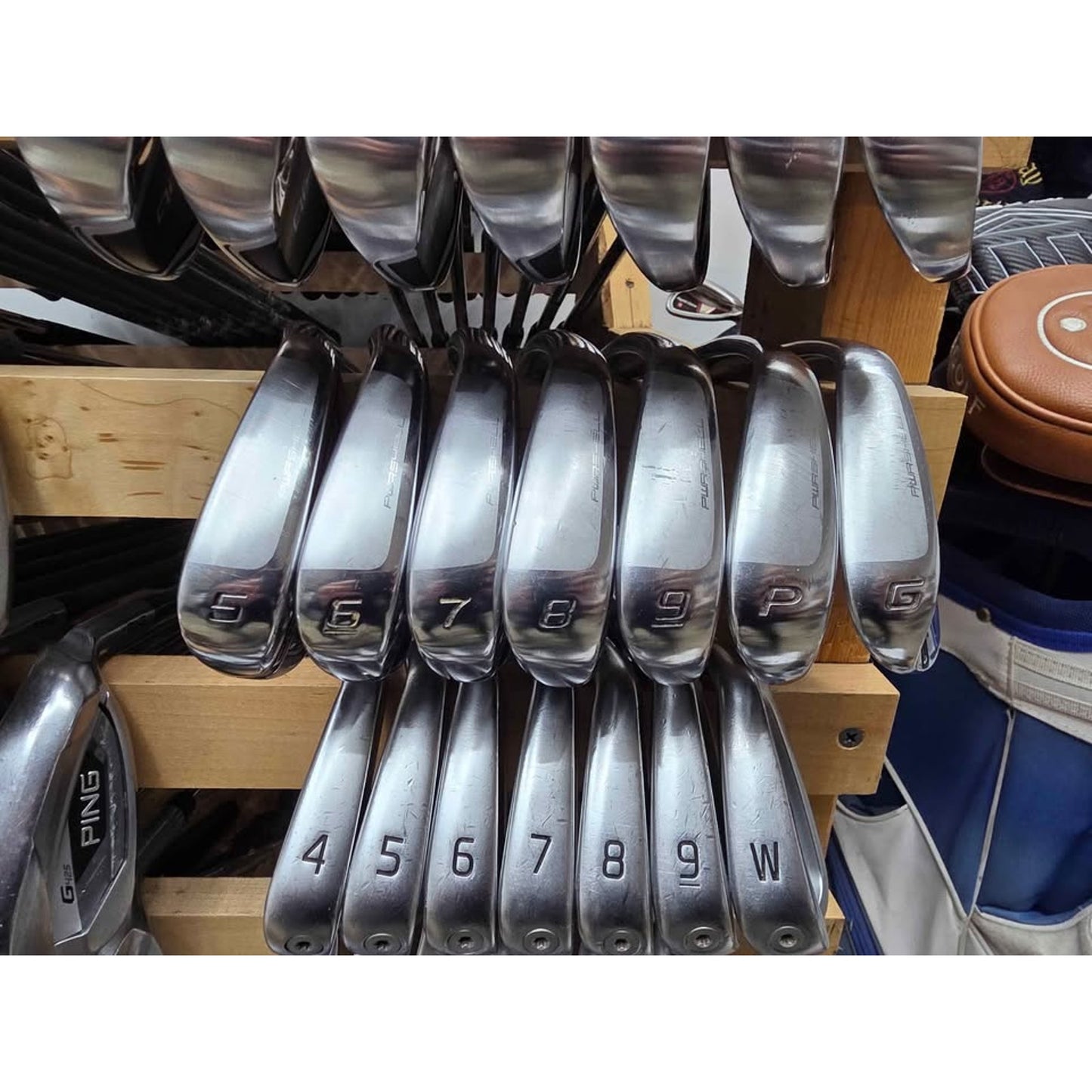 Cobra KING F7 One Length Iron Set 5-PW & GW Stiff Flex Fujikura Pro 63i Right Hand – Good Condition