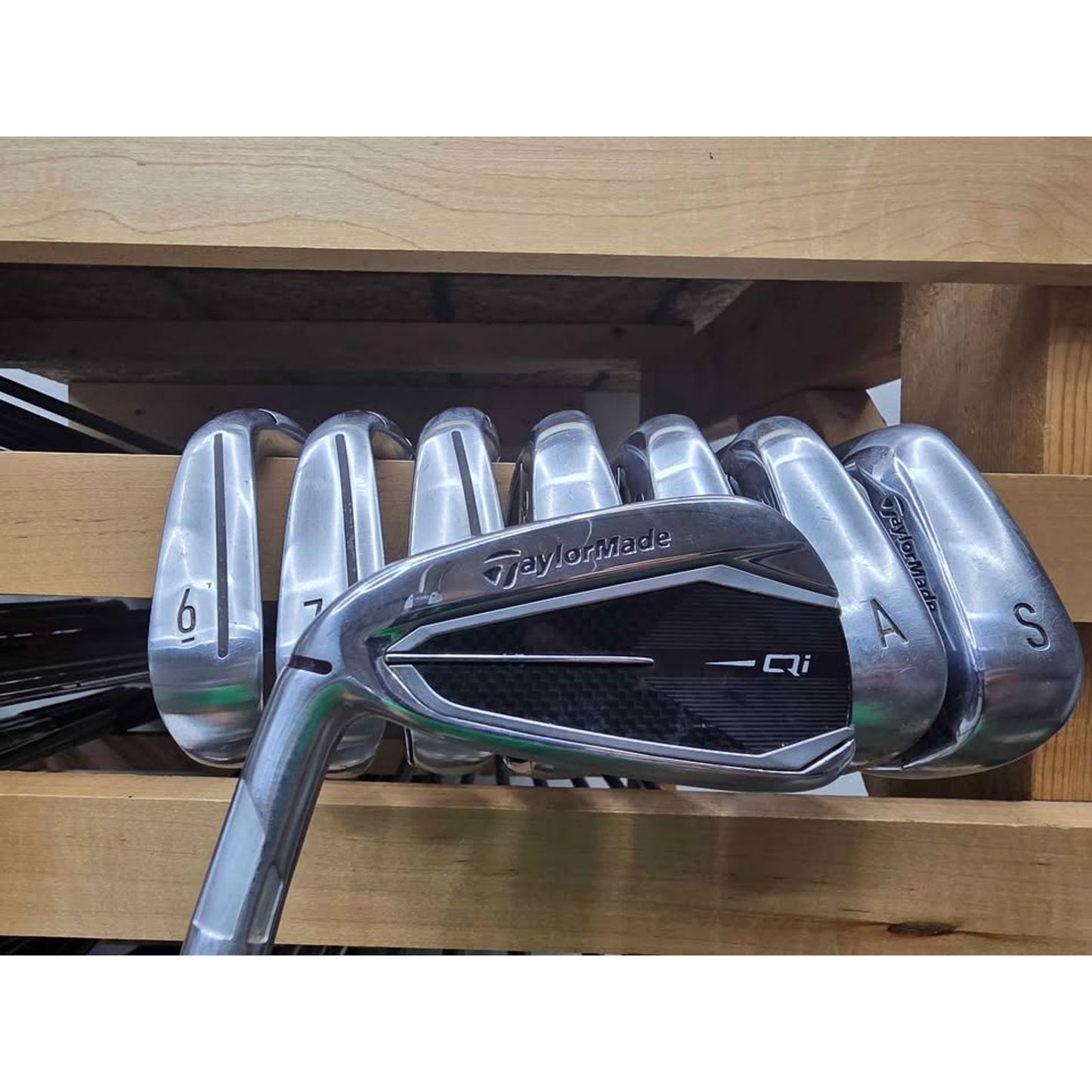Left Handed Taylormade QI 5-PW AW SW