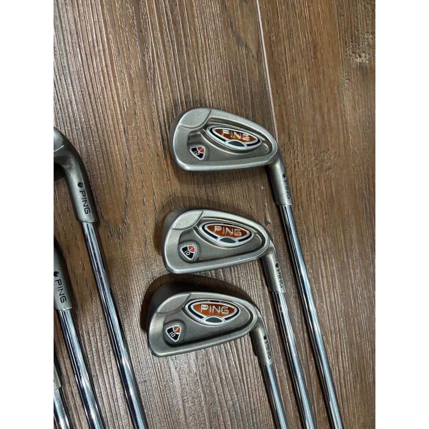PING i10 Black Dot Iron Set 4-PW | Stiff AWT Steel Shafts | Right Hand | Good Pre-Owned Condition