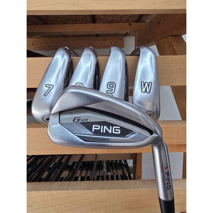 PING G425 Iron Set 6-PW Stiff Flex PING AWT 2.0 Right Hand – Good Condition