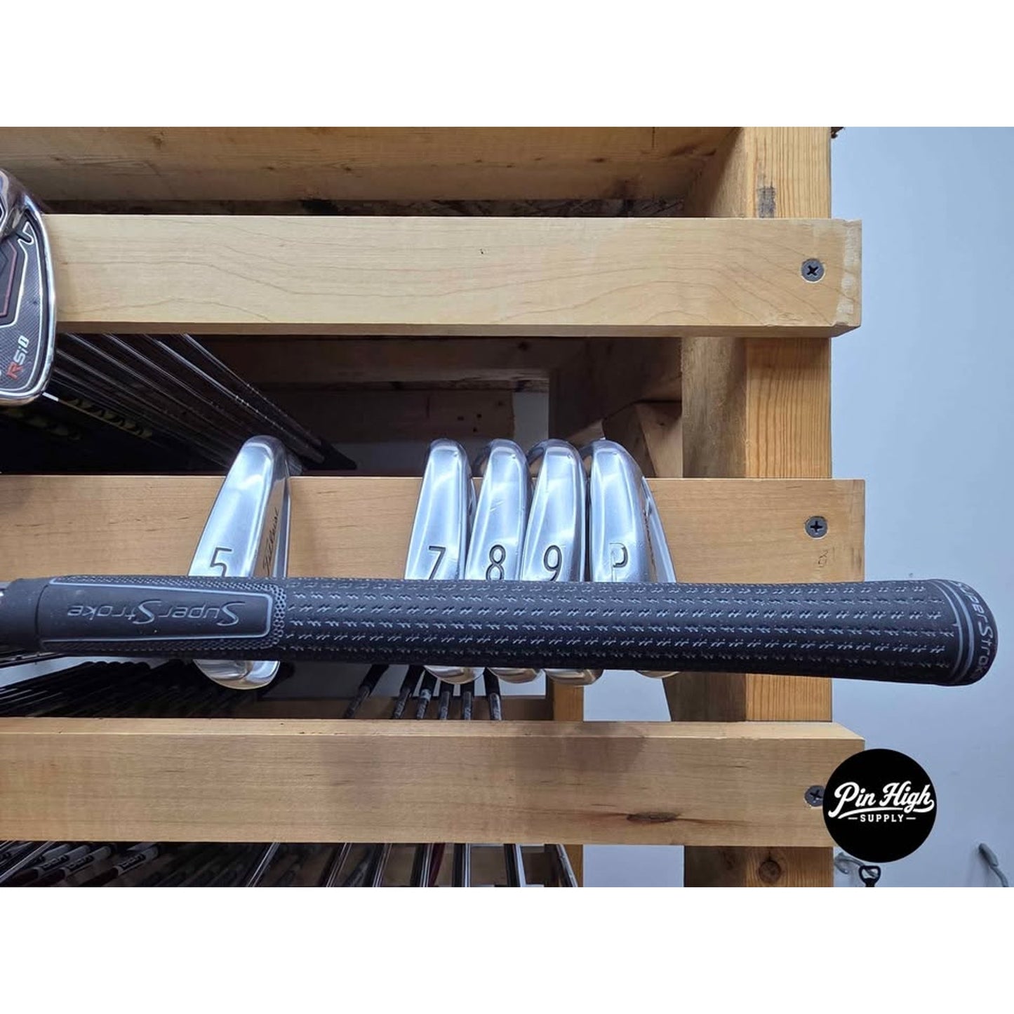 Titleist 680 Forged CB Iron Set 5-PW Stiff Flex Steel Shafts Right Hand – Good Condition