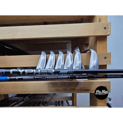 Callaway Rogue ST MAX OS Iron Set 4-PW, AW | Mixed Regular Flex Shafts | Right-Handed | Like New