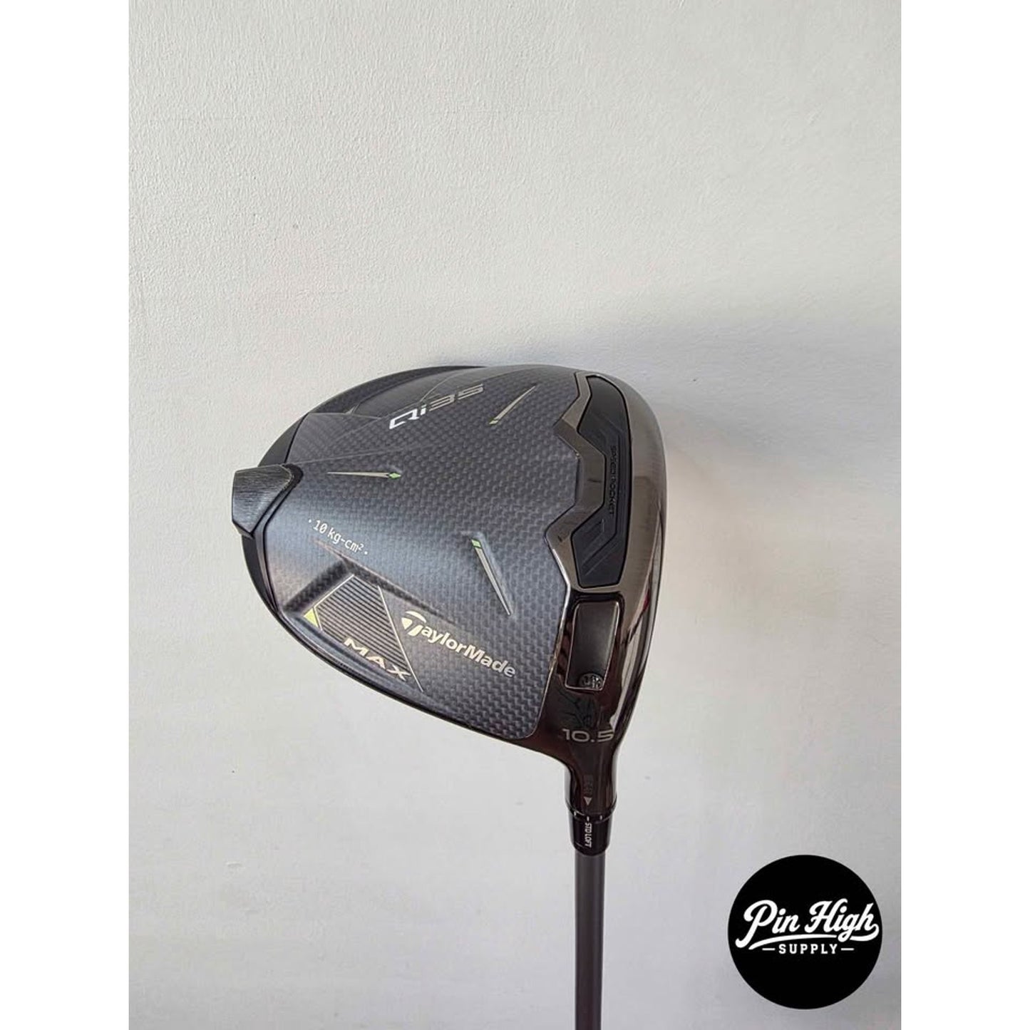 TaylorMade Qi35 Max 10.5° Driver | Fujikura AirSpeeder 50 Stiff Graphite Shaft | Right-Handed | Mint