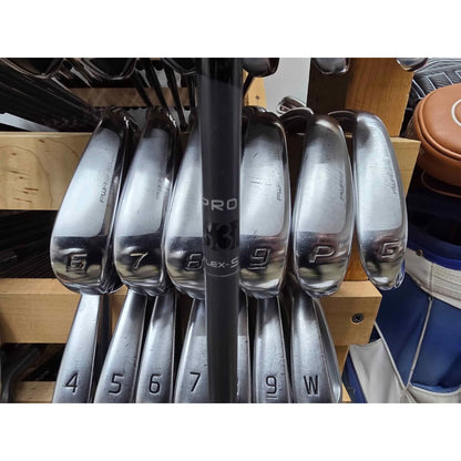 Cobra KING F7 One Length Iron Set 5-PW & GW Stiff Flex Fujikura Pro 63i Right Hand – Good Condition