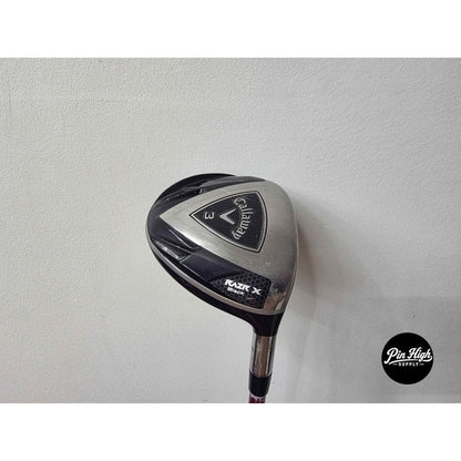 Callaway Razr X Black 3 Wood | Regular Flex Shaft | Right-Handed | Good