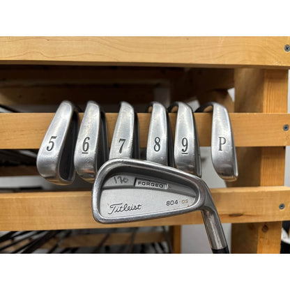 Titleist 804 Forged OS Iron Set 4-PW Regular Flex Nippon NS Pro Right Hand – Good Condition