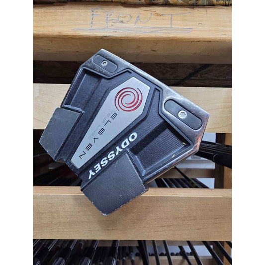 Left-Handed Odyssey Eleven Tour Lined Slant Putter 35" – Great Condition