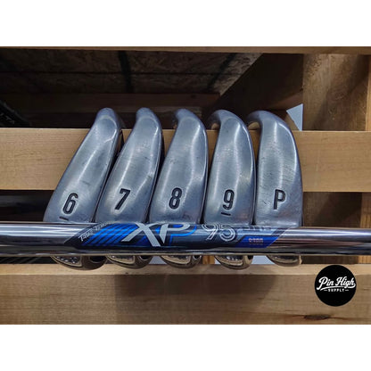 Callaway Rogue 5-PW Stiff Flex Iron Callaway Rogue Iron Set 5-PW | True Temper XP 95 S300 Stiff Steel Shafts | Right-Handed | Good