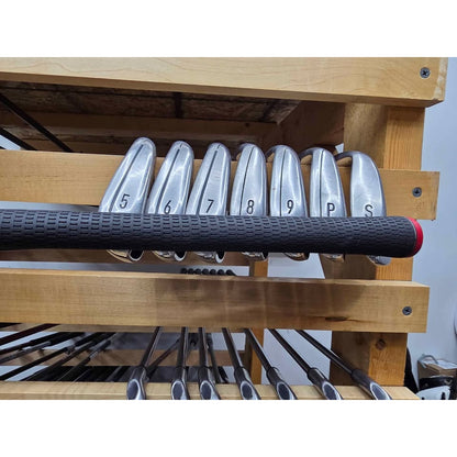 TaylorMade M6 Iron Set 4-PW & SW Regular Flex Upgraded Fubuki TM6 Graphite Right Hand – Good Condition