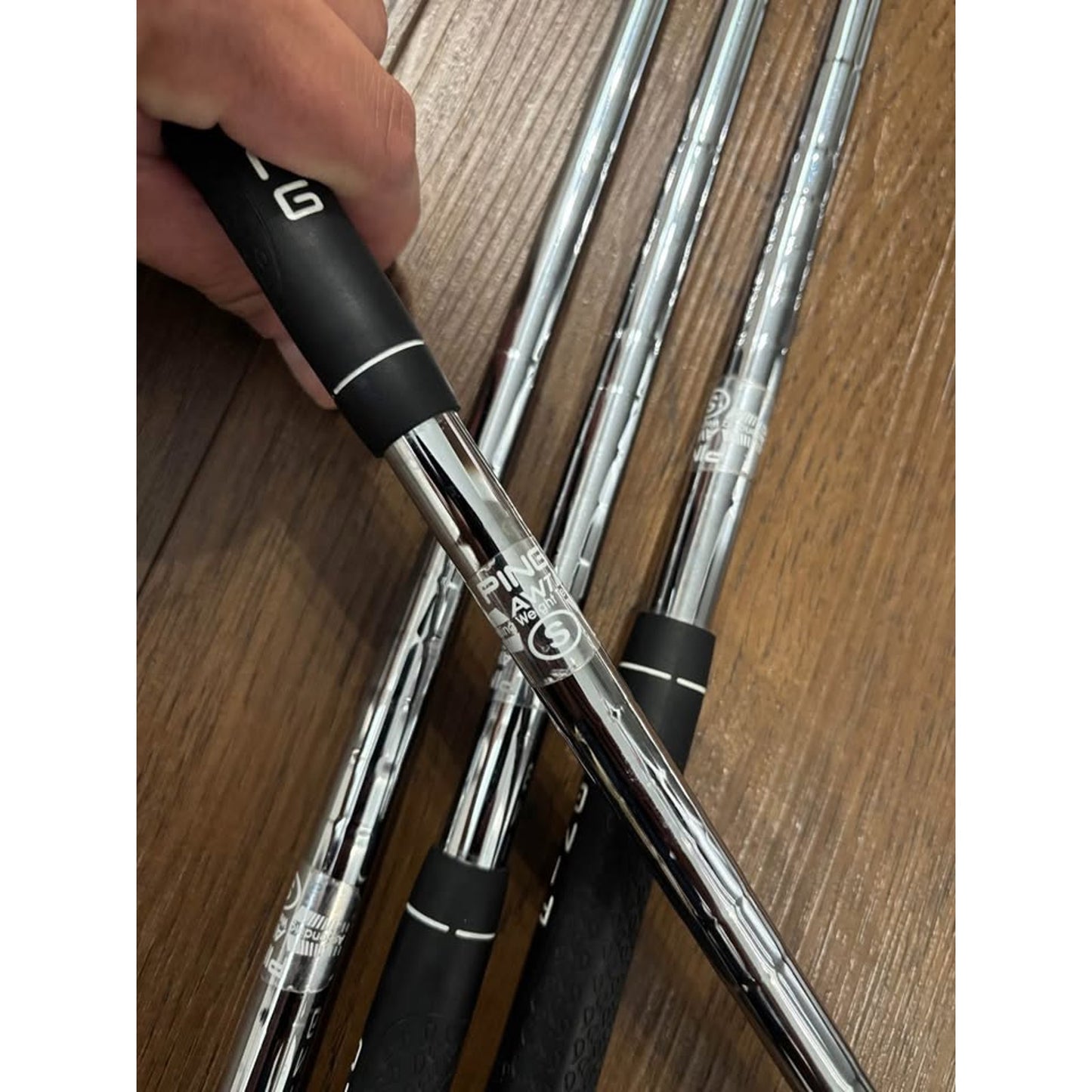 PING i10 Black Dot Iron Set 4-PW | Stiff AWT Steel Shafts | Right Hand | Good Pre-Owned Condition