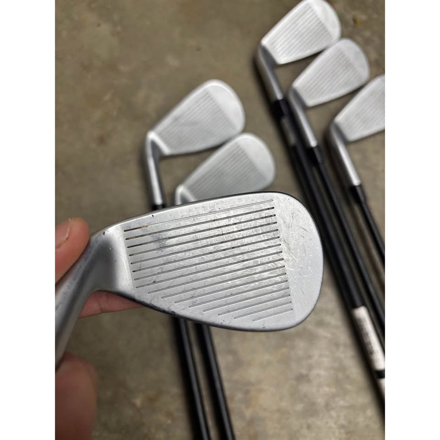 Cleveland Launcher XL Iron Set 5-PW Stiff Flex Project X Catalyst 60 6.0 Right Hand – Good Condition
