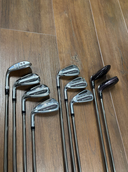 NEW Left-Handed Callaway Big Bertha REVA 23 Women's Golf Set – 5 Wood, 5 Hybrid, 6-PW, AW & JAWS 54° Wedge