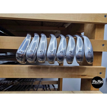 Callaway Rogue ST MAX OS Iron Set 4-PW, AW | Mixed Regular Flex Shafts | Right-Handed | Like New