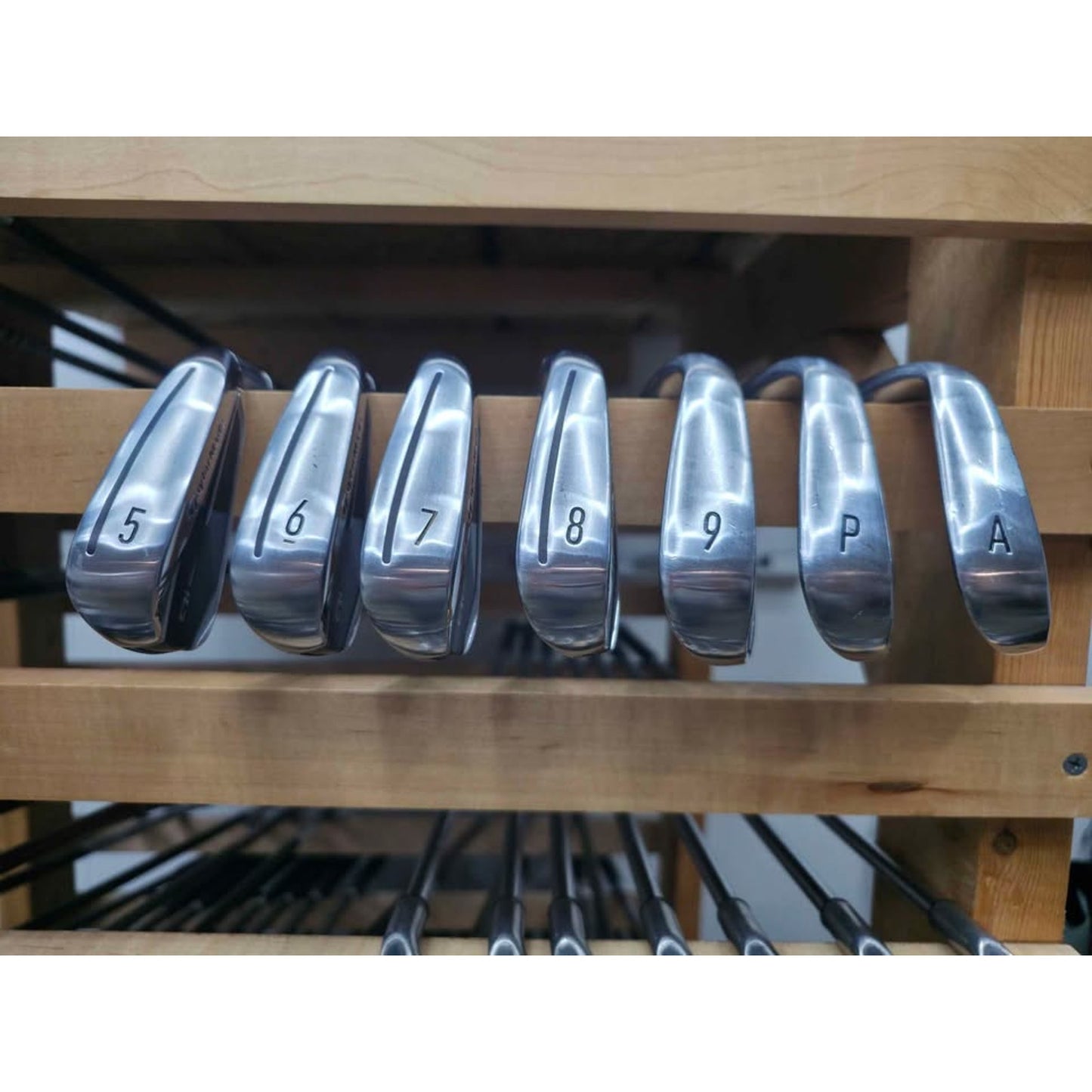 TaylorMade Qi Iron Set 5-PW & AW Regular Flex Fujikura Ventus Blue TR 6 Right Hand – Like New