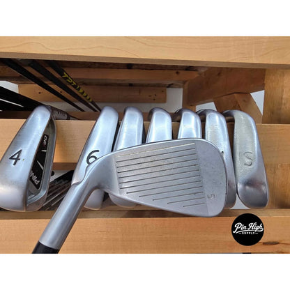 PING i20 Iron Set 4-PW & SW | PING CFS Regular Steel Shafts | Right-Handed | Good