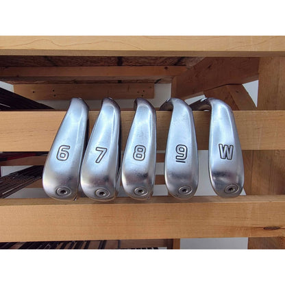 PING G425 Iron Set 6-PW Stiff Flex PING AWT 2.0 Right Hand – Good Condition
