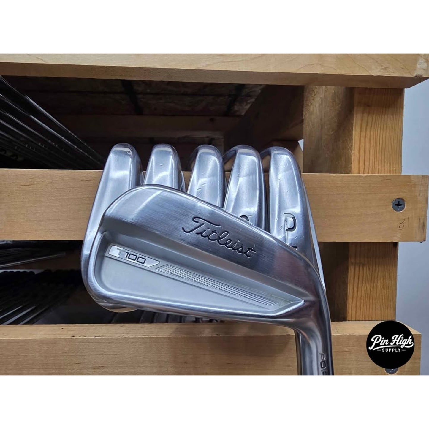 Titleist 680 Forged CB Iron Set 5-PW Stiff Flex Steel Shafts Right Hand – Good Condition
