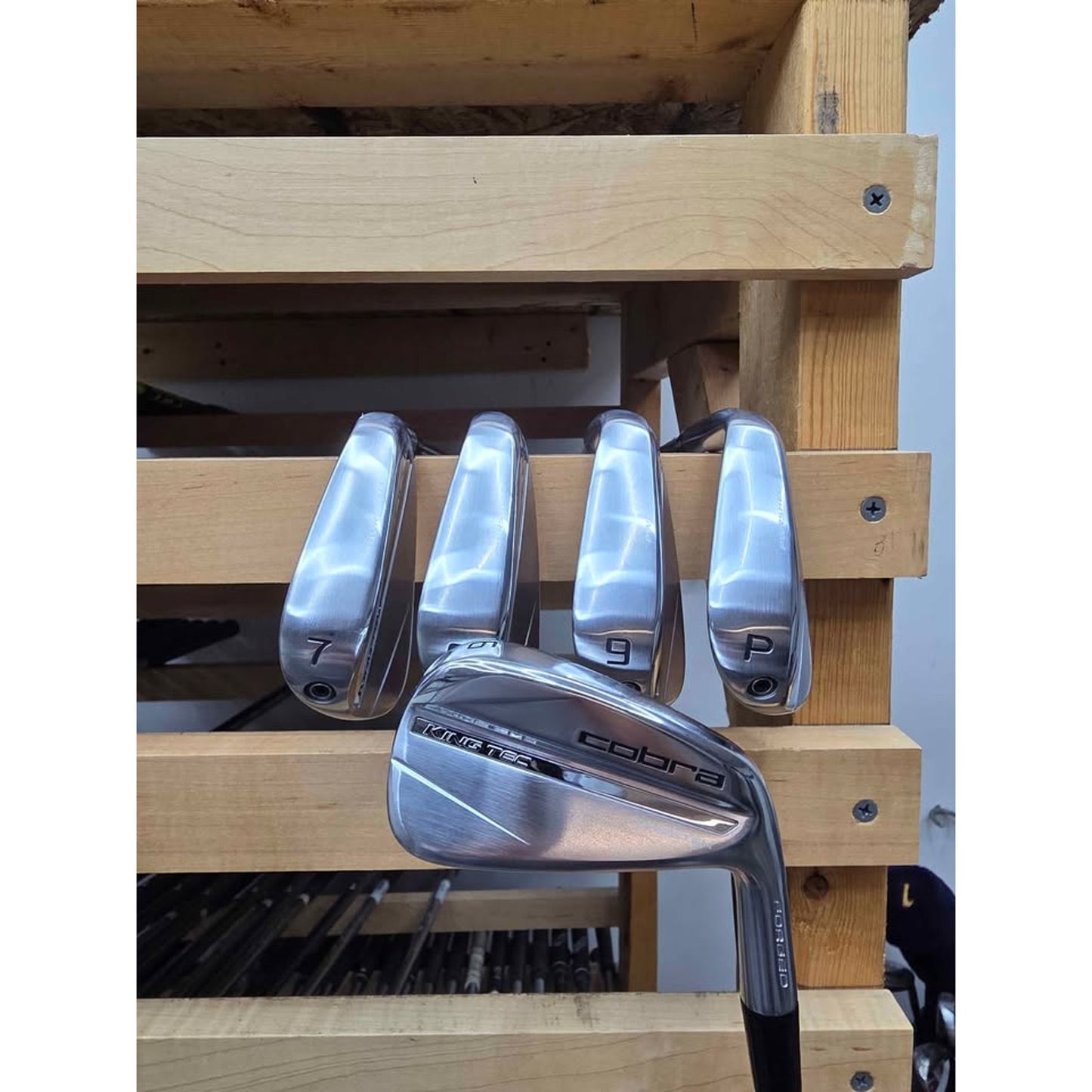 2025 Cobra KING TEC Iron Set 6-PW Regular Flex KBS $-Taper Right Hand – Mint Condition