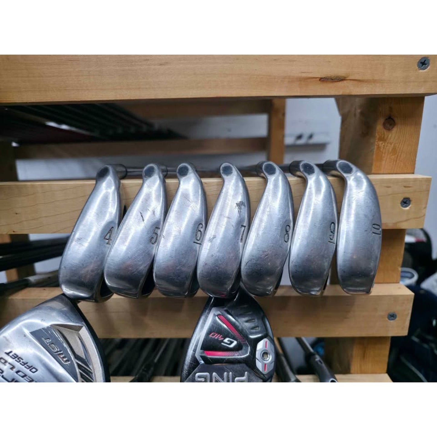 Callaway Big Bertha Iron Set 4-10 Uniflex Right Hand – Good Condition