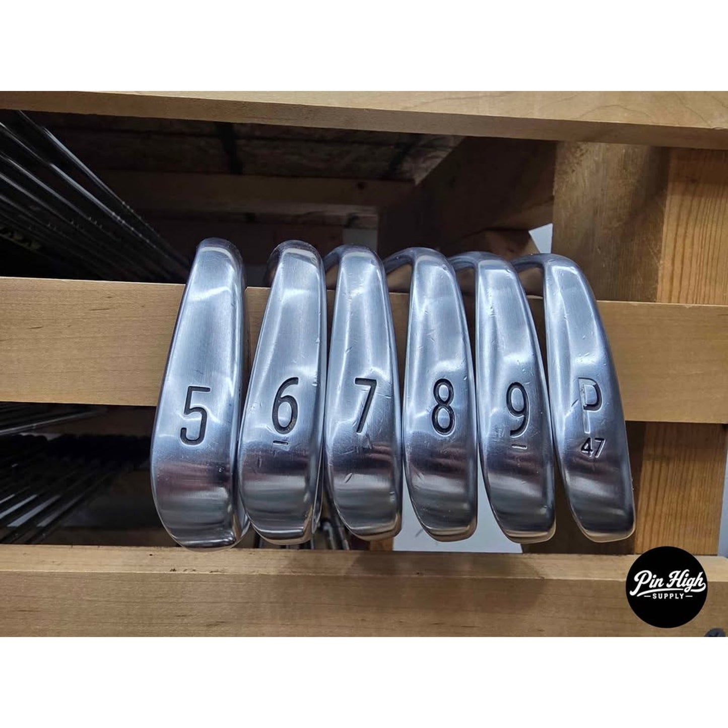 Titleist 680 Forged CB Iron Set 5-PW Stiff Flex Steel Shafts Right Hand – Good Condition