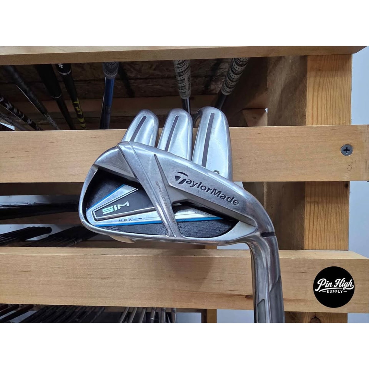 Taylormade Sim Max 5, 6, 7, & 8 Irons. Regular Flex