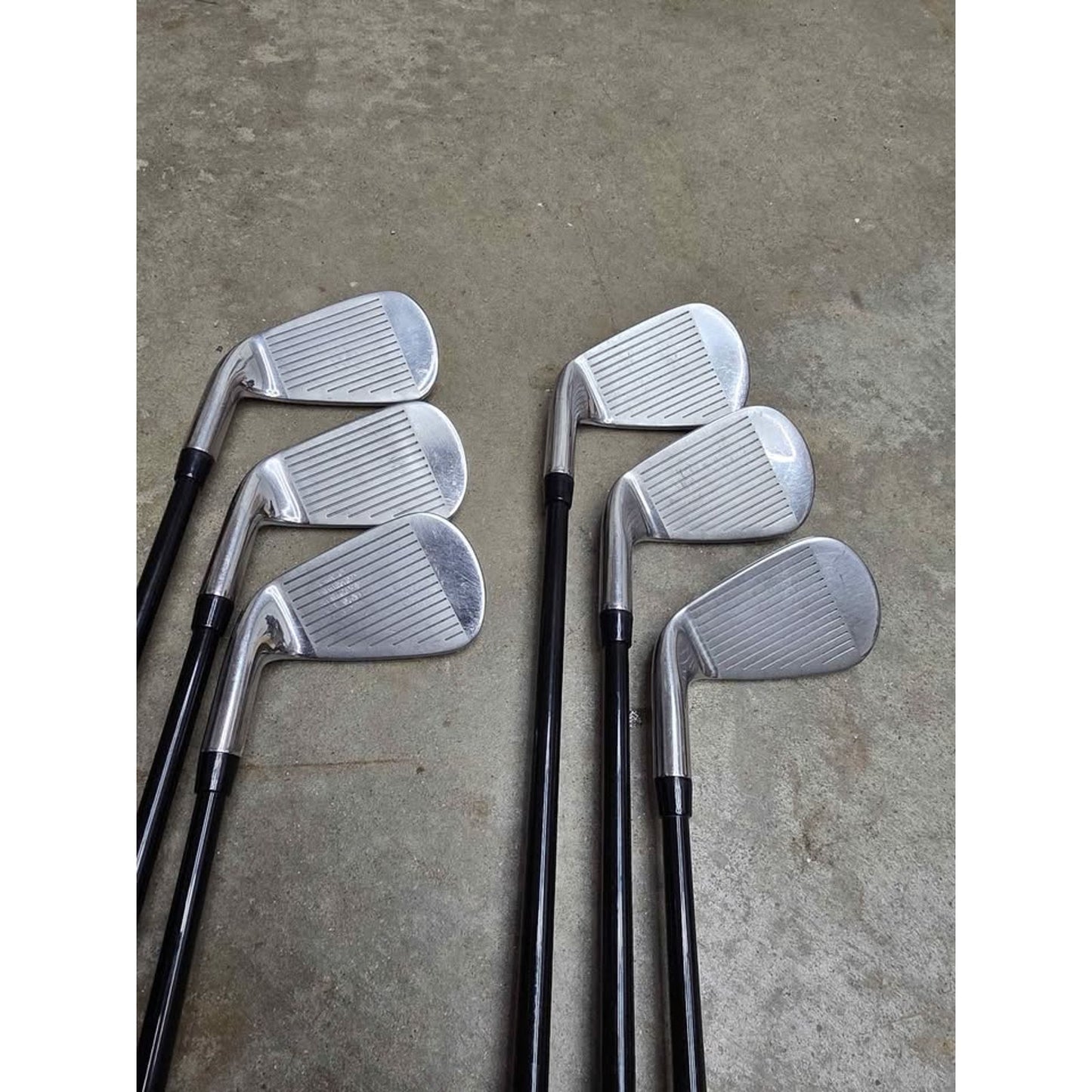 Callaway Paradym Ai Smoke Iron Set 6-PW & AW +1" X-Stiff Flex Mitsubishi TENSEI AV Series 85 Right Hand – Good Condition