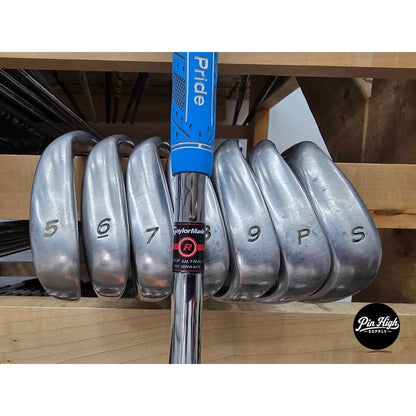 Left Handed Taylormade RAC OS 4-PW SW Regular Flex