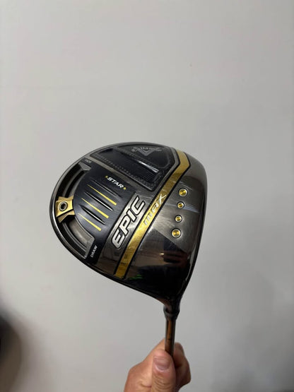 Callaway Epic Max Star 10.5° Driver Regular Flex UST Mamiya ATTAS Speed Series Ultra-Light 30 Right Hand – Headcover Included
