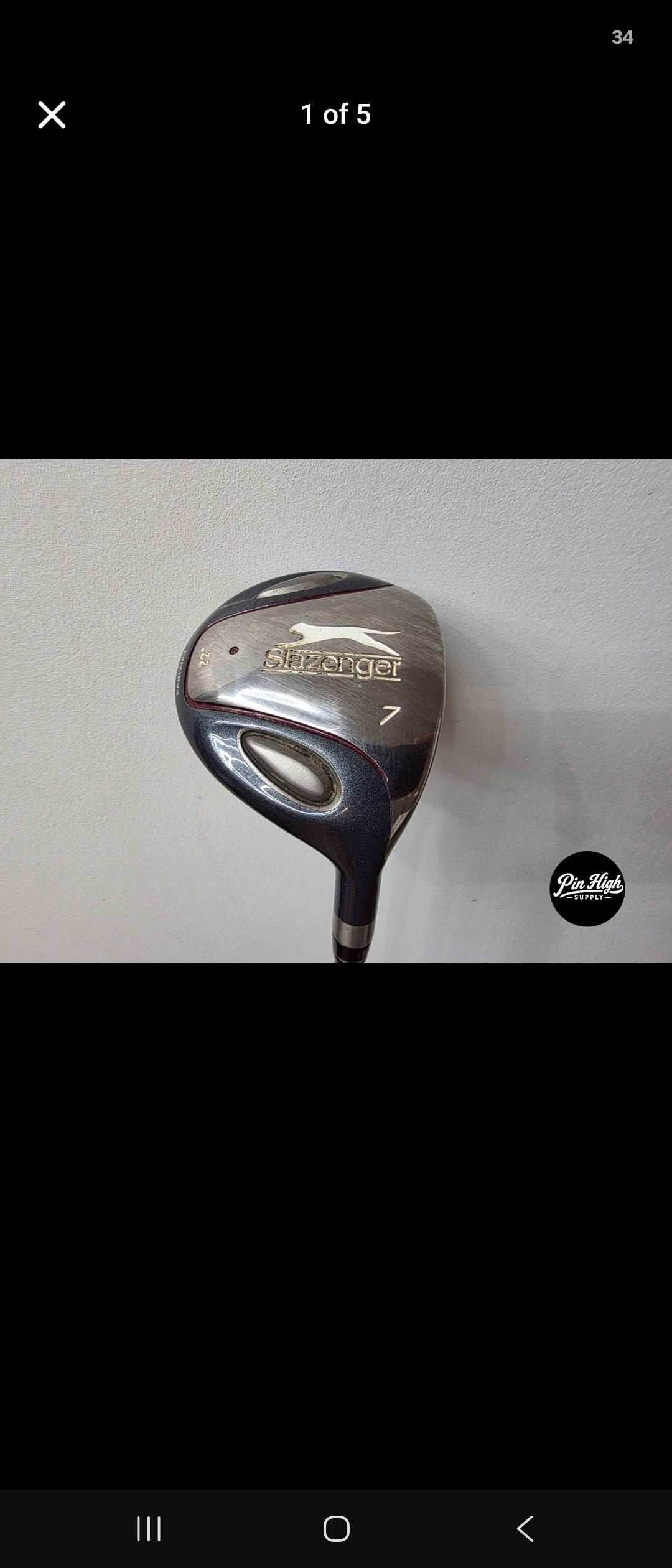 Slazenger womens 7 wood